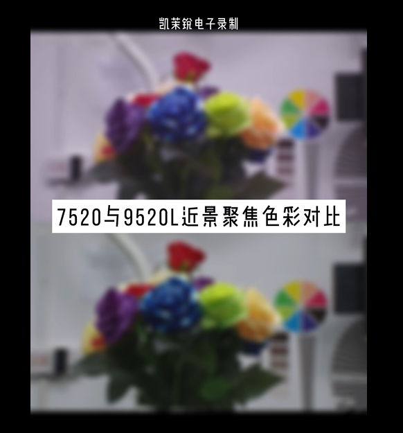 7520與9520L 聚焦與色彩對(duì)比